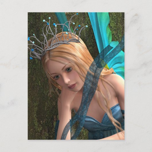 Cute Fairy Briefkaart (Voorkant)