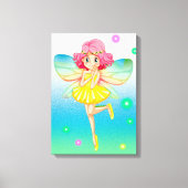 Cute Fairy Canvas Afdruk (Voorkant)