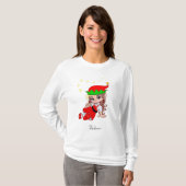 Cute Fairy Elf met sterren Sweatshirt (Voorkant volledig)