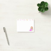 Cute Fairy en Flowers on White Post-it® Notes (Kantoor)