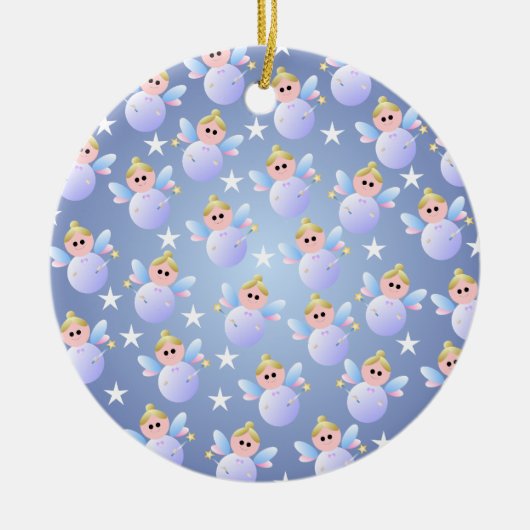 Cute Fairy Godmoeder Ornament (Voorkant)