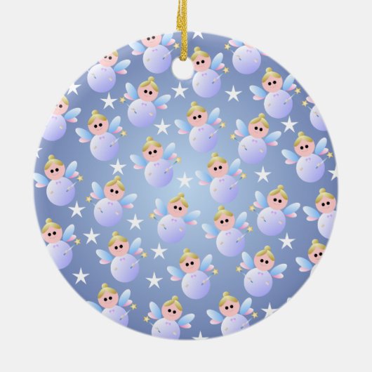 Cute Fairy Godmoeder Ornament (Achterkant)