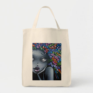 Cute Fairy Graffiti Tote Bag