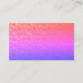 Cute Fairy House Cleaning Service Visitekaartje (Achterkant)