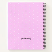 Cute Fairy Kid's Schrijf & Teken Verhalenboek Notitieboek (Achterkant)