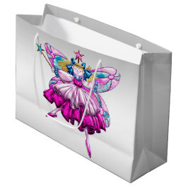 Cute Fairy op Silver Groot Cadeauzakje