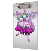 Cute Fairy op Silver Klembord (Links)