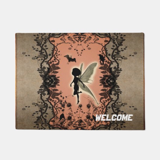 Cute fairy silhouette deurmat (Voorkant)