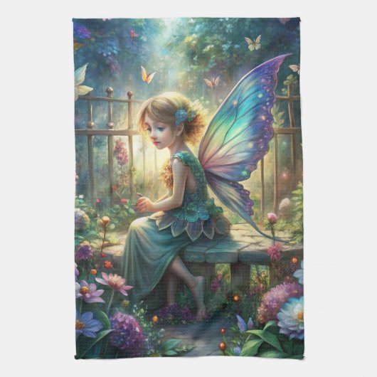 Cute Fairy Theedoek (Verticaal)