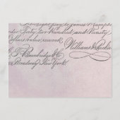 Cute Fairytale breng een boek voor Baby Informatiekaartje (Achterkant)