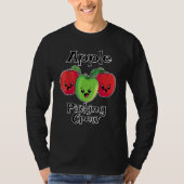 Cute Fall Autumn Orchard Matching Family Apple Pic T-shirt (Voorkant)