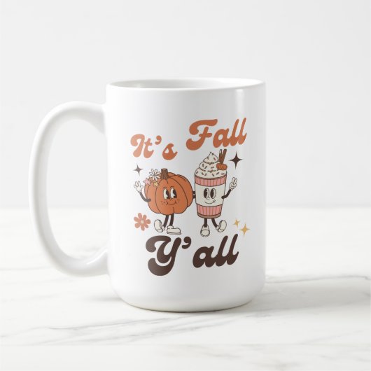 Cute Fall – It’s Fall Y’all Kawaii Pumpkin & PSL Koffiemok (Links)