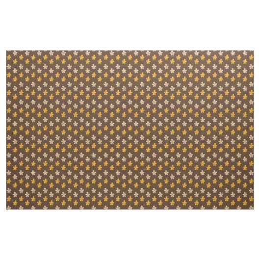 Cute Fall Leaves Pattern Stof (Yard (91,4 cm))