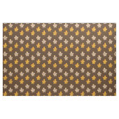 Cute Fall Leaves Pattern Stof (Fat Quarter)