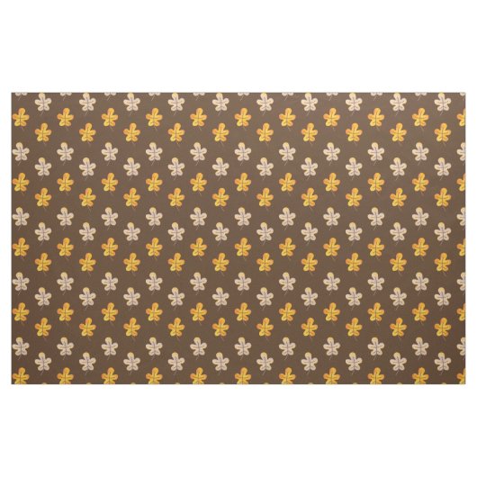 Cute Fall Leaves Pattern Stof (Fat Quarter)