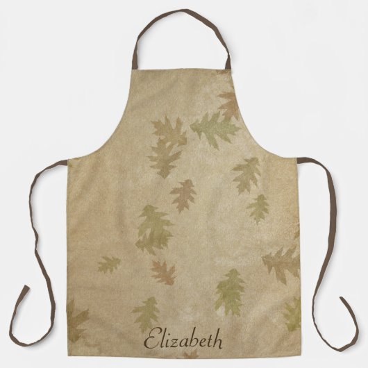 Cute Fall Leaves Schort (Voorkant)