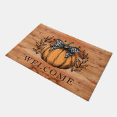 Cute Fall Pumpkin Welcome Deurmat (Schuin)