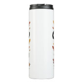 Cute fall quote pumpkin spice season thermosbeker (Achterkant)