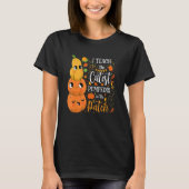 Cute Fall Teach Cutest Pumpkin In Patch Teacher Th T-shirt (Voorkant)