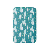 Cute Falling Stars & Clouds Pattern Badmat (Voorkant Verticaal)