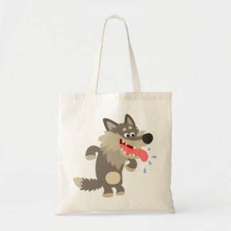 Cute Famated Cartoon Wolf Bag Tote Bag