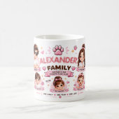 Cute Familie Mok Ontwerp (AANGEPAST) (Center)