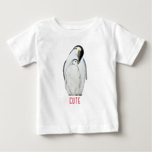 Cute family of emperor pinguins T-Shirt