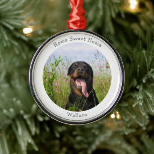 Cute Family Pet Metalen Ornament