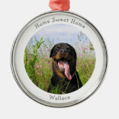 Cute Family Pet Metalen Ornament (Voorkant)