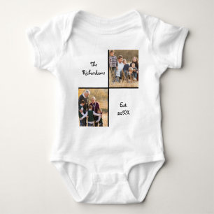 Cute Family Photo Collage Romper