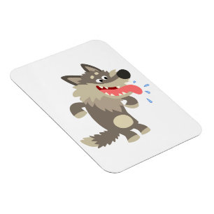 Cute Famous Cartoon Wolf Flexible Magnet Magneet
