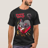 Cute Fancy Cat Speelgoed Funny T-shirt (Voorkant)