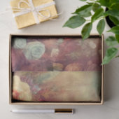 Cute Fancy Vintage Bloemige Kitty Decoupage Tissuepapier (Geschenk)