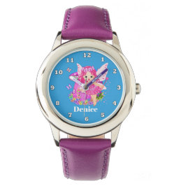 Cute Fantasy Fairy meisjes Horloge
