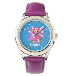 Cute Fantasy Fairy meisjes Horloge