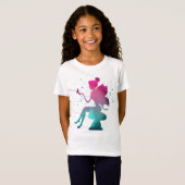 Cute Fantasy Fairy meisjes T-shirt (Voorkant volledig)