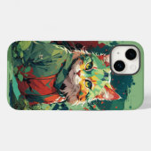 Cute Fantasy Kleurspat Kat Ontwerp Case-Mate iPhone Case (Achterkant (horizontaal))
