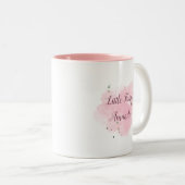 Cute Fantasy Moon Fairy, Girl Custom Name Mok (Voorkant rechts)