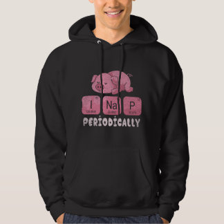 Cute Farm Animal Sleeping Periodic Table PJ Nappin Hoodie