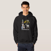 Cute Farm Animals And Tractor  Farmer & Farming Hoodie (Voorkant volledig)