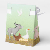 Cute farm animals verjaarparty tent gunstige box bedankdoosjes (Achterkant)