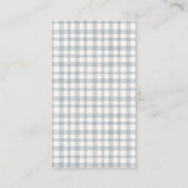 Cute Farm Mum Baby Chick Diaper Raffle Baby Shower Informatiekaartje (Achterkant)