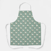 Cute Farmhouse Style Ducks Apron Schort (Voorkant)