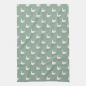 Cute Farmhouse Style Ducks Kitchen Towel Theedoek (Verticaal)