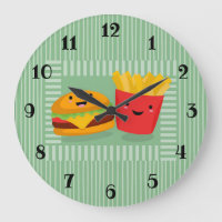 Cute Fast Food Hamburger Fries
