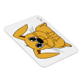 Cute Fat Bunny Flexible Magnet Magneet (Rechterzijde)