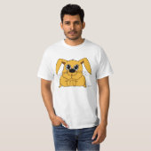 Cute Fat Bunny Mannen Value T-Shirt (Voorkant volledig)