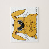 Cute Fat Bunny Puzzle Legpuzzel (Verticaal)