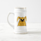 Cute Fat Bunny Stein Bierpul (Links)