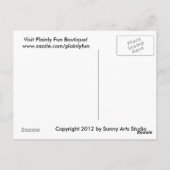 Cute Fat Bunny "Voor een of ander speciaal Briefka Briefkaart (Achterkant)